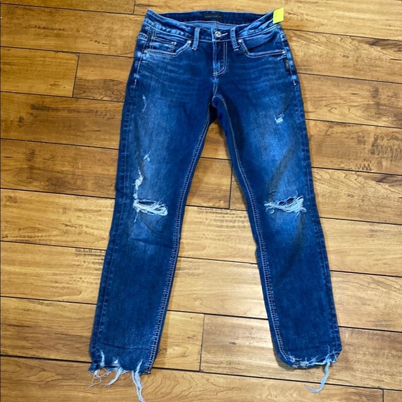 Silver boyfriend Jeans - Picture 1 of 6